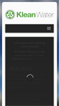 Mobile Screenshot of kleanwater.com